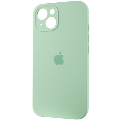 Чохол Silicone Case Full Camera Protective (AA) для Apple iPhone 15 (6.1") Зелений / Pistachio