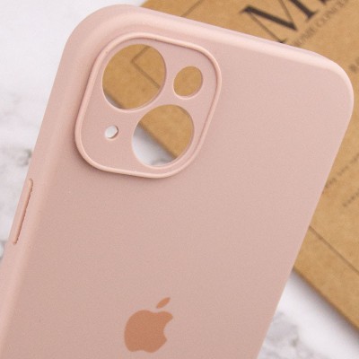 Чохол Silicone Case Full Camera Protective (AA) для Apple iPhone 15 (6.1") Рожевий / Pink Sand Чохол Silicone Case Full Camera Protective (AA) для Apple iPhone 15 (6.1") Рожевий / Pink Sand