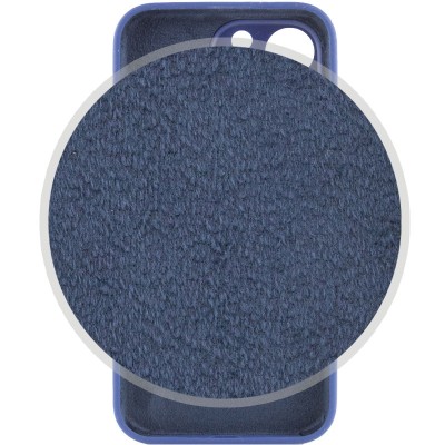 Чохол Silicone Case Full Camera Protective (AA) для Apple iPhone 15 Pro Max (6.7") Синій / Deep navy Чохол Silicone Case Full Camera Protective (AA) для Apple iPhone 15 Pro Max (6.7") Синій / Deep navy