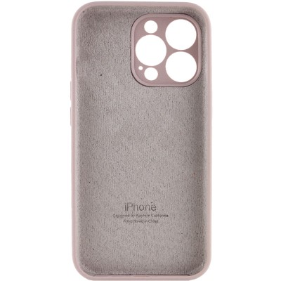 Чохол Silicone Case Full Camera Protective (AA) для Apple iPhone 15 Pro Max (6.7") Сірий / Lavender