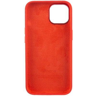 Чохол Silicone Case Metal Buttons (AA) для Apple iPhone 12 Pro Max (6.7") Червоний / Red
