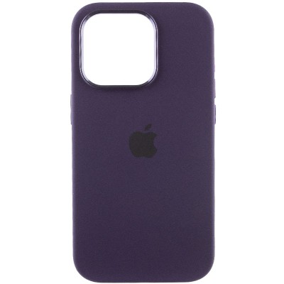 Чохол Silicone Case Metal Buttons (AA) для Apple iPhone 13 Pro (6.1") Фіолетовий / Elderberry