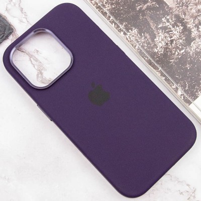 Чохол Silicone Case Metal Buttons (AA) для Apple iPhone 13 Pro (6.1") Фіолетовий / Elderberry