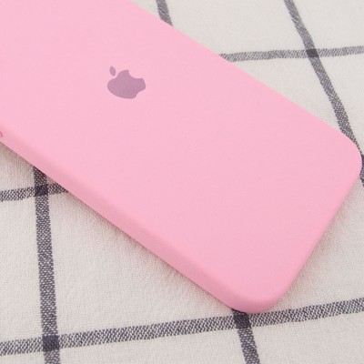 Чохол Silicone Case Square Full Camera Protective (AA) для Apple iPhone 11 Pro Max (6.5") Рожевий / Light pink Чохол Silicone Case Square Full Camera Protective (AA) для Apple iPhone 11 Pro Max (6.5") Рожевий / Light pink