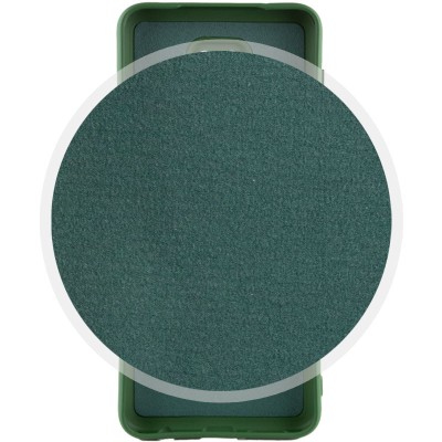 Чохол Silicone Cover Lakshmi (AA) для Xiaomi Redmi Note 9s / Note 9 Pro / Note 9 Pro Max Зелений / Dark green