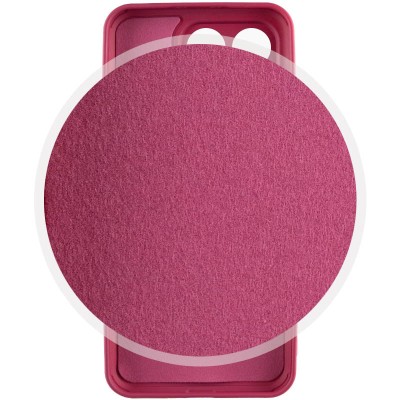 Чохол Silicone Cover Lakshmi Full Camera (A) для Huawei Honor X8a Бордовий / Marsala