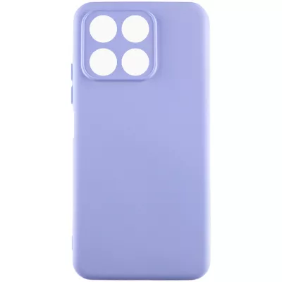 Чохол Silicone Cover Lakshmi Full Camera (A) для Huawei Honor X8a Бузковий / Dasheen