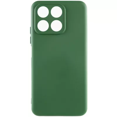 Чохол Silicone Cover Lakshmi Full Camera (A) для Huawei Honor X8a Зелений / Dark green