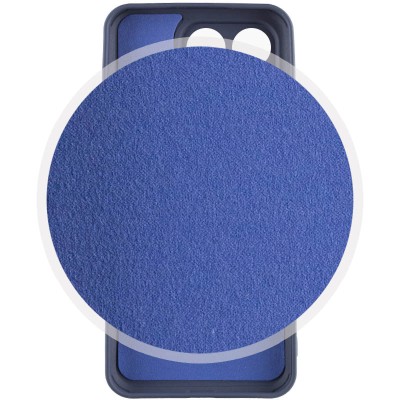 Чохол Silicone Cover Lakshmi Full Camera (A) для Huawei Honor X8a Синій / Midnight Blue