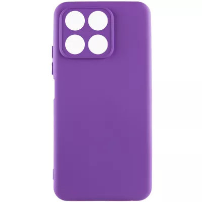 Чохол Silicone Cover Lakshmi Full Camera (A) для Huawei Honor X8a Фіолетовий / Purple