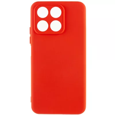 Чохол Silicone Cover Lakshmi Full Camera (A) для Huawei Honor X8a Червоний / Red