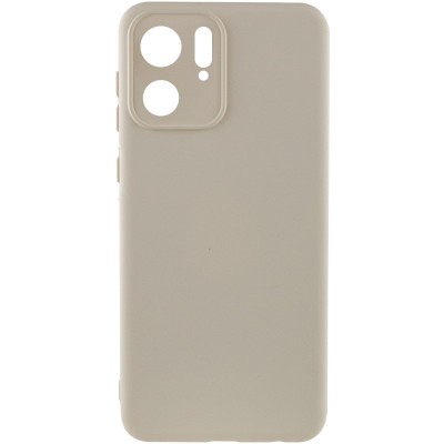 Чохол Silicone Cover Lakshmi Full Camera (A) для Motorola Edge 40 Песочный / Sand Чохол Silicone Cover Lakshmi Full Camera (A) для Motorola Edge 40 Песочный / Sand