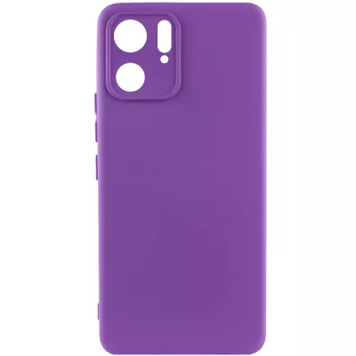 Чохол Silicone Cover Lakshmi Full Camera (A) для Motorola Edge 40 Фіолетовий / Purple