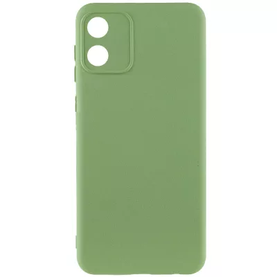 Чохол Silicone Cover Lakshmi Full Camera (A) для Motorola Moto E13 Зелений / Pistachio