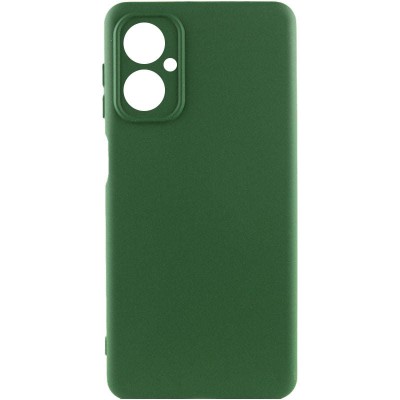 Чохол Silicone Cover Lakshmi Full Camera (A) для Motorola Moto G14 Зелений / Dark green Чохол Silicone Cover Lakshmi Full Camera (A) для Motorola Moto G14 Зелений / Dark green