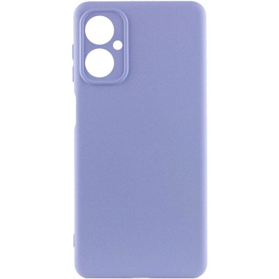 Чохол Silicone Cover Lakshmi Full Camera (A) для Motorola Moto G54 Бузковий / Dasheen
