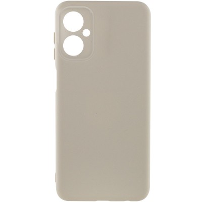 Чохол Silicone Cover Lakshmi Full Camera (A) для Motorola Moto G54 Песочный / Sand