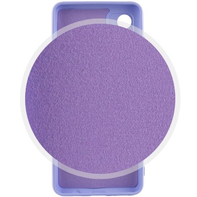 Чохол Silicone Cover Lakshmi Full Camera (A) для Oppo A38 / A18 Бузковий / Dasheen