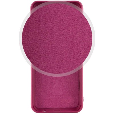 Чохол Silicone Cover Lakshmi Full Camera (A) для Oppo A58 4G Бордовий / Marsala