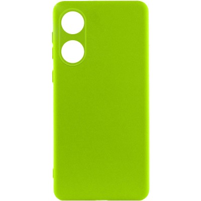 Чохол Silicone Cover Lakshmi Full Camera (A) для Oppo A58 4G Салатовий / Neon Green Чохол Silicone Cover Lakshmi Full Camera (A) для Oppo A58 4G Салатовий / Neon Green