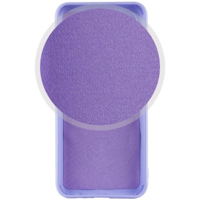 Чохол Silicone Cover Lakshmi Full Camera (A) для Oppo A78 4G Бузковий / Dasheen