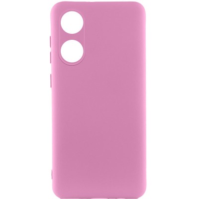 Чохол Silicone Cover Lakshmi Full Camera (A) для Oppo A78 4G Рожевий / Pink