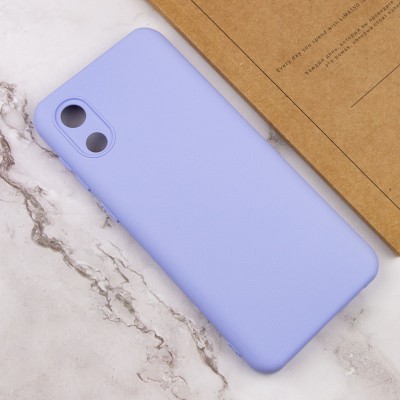 Чохол Silicone Cover Lakshmi Full Camera (A) для Samsung Galaxy A03 Core Бузковий / Dasheen Чохол Silicone Cover Lakshmi Full Camera (A) для Samsung Galaxy A03 Core Бузковий / Dasheen