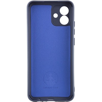Чохол Silicone Cover Lakshmi Full Camera (A) для Samsung Galaxy A04e Синій / Midnight Blue