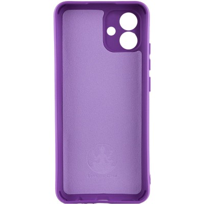Чохол Silicone Cover Lakshmi Full Camera (A) для Samsung Galaxy A04e Фіолетовий / Purple