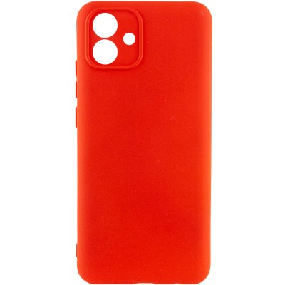 Чохол Silicone Cover Lakshmi Full Camera (A) для Samsung Galaxy A04e Червоний / Red