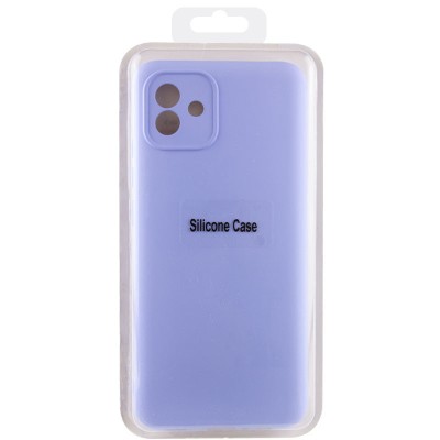 Чохол Silicone Cover Lakshmi Full Camera (A) для Samsung Galaxy A05 Бузковий / Dasheen