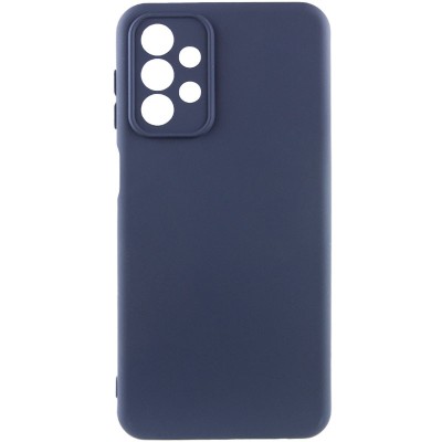 Чохол Silicone Cover Lakshmi Full Camera (A) для Samsung Galaxy A13 4G Синій / Midnight Blue