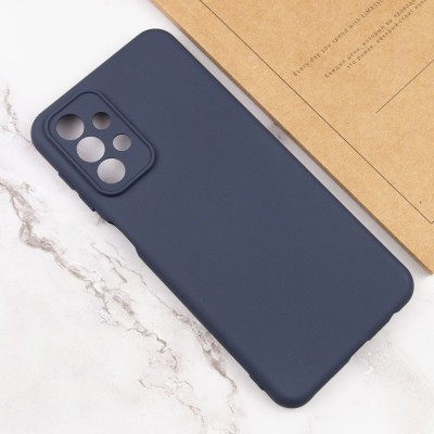 Чохол Silicone Cover Lakshmi Full Camera (A) для Samsung Galaxy A13 4G Синій / Midnight Blue