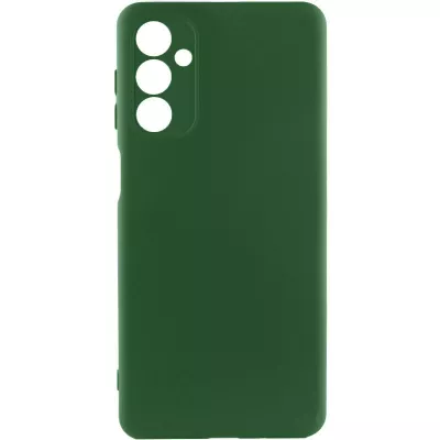 Чохол Silicone Cover Lakshmi Full Camera (A) для Samsung Galaxy A14 4G/5G Зелений / Dark green