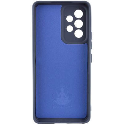 Чохол Silicone Cover Lakshmi Full Camera (A) для Samsung Galaxy A33 5G Синій / Midnight Blue
