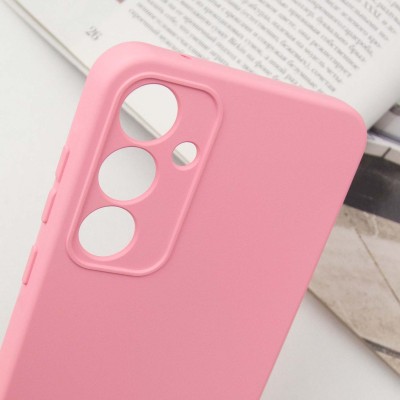 Чохол Silicone Cover Lakshmi Full Camera (A) для Samsung Galaxy A55 Рожевий / Pink