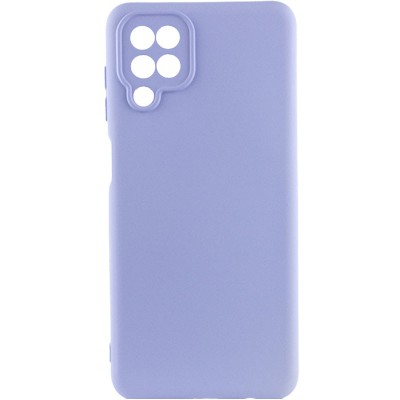 Чохол Silicone Cover Lakshmi Full Camera (A) для Samsung Galaxy M53 5G Бузковий / Dasheen