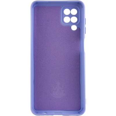 Чохол Silicone Cover Lakshmi Full Camera (A) для Samsung Galaxy M53 5G Бузковий / Dasheen