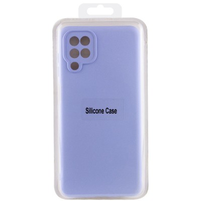 Чохол Silicone Cover Lakshmi Full Camera (A) для Samsung Galaxy M53 5G Бузковий / Dasheen