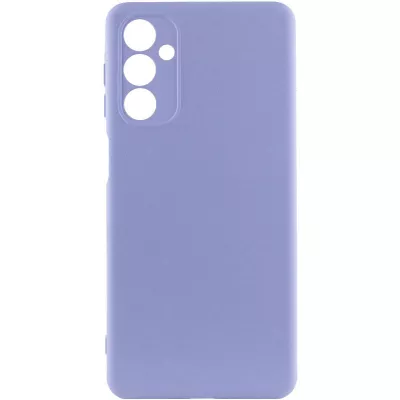 Чохол Silicone Cover Lakshmi Full Camera (A) для Samsung Galaxy M54 5G Бузковий / Dasheen