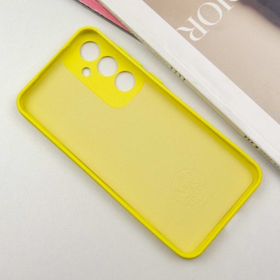 Чохол Silicone Cover Lakshmi Full Camera (A) для Samsung Galaxy S23 FE Жовтий / Flash