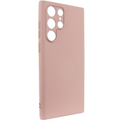 Чохол Silicone Cover Lakshmi Full Camera (A) для Samsung Galaxy S23 Ultra Рожевий / Pink Sand
