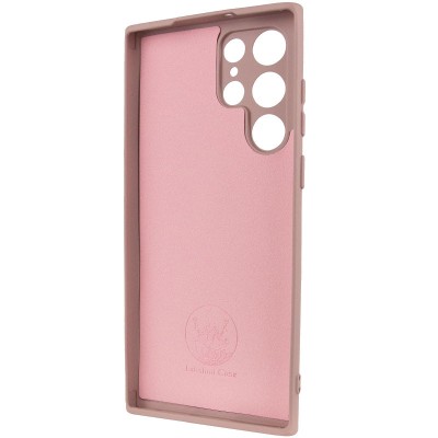 Чохол Silicone Cover Lakshmi Full Camera (A) для Samsung Galaxy S23 Ultra Рожевий / Pink Sand