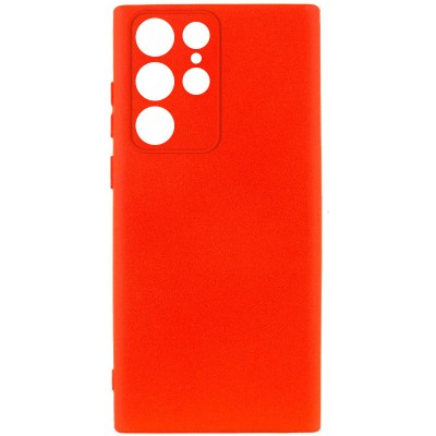 Чохол Silicone Cover Lakshmi Full Camera (A) для Samsung Galaxy S23 Ultra Червоний / Red
