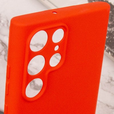 Чохол Silicone Cover Lakshmi Full Camera (A) для Samsung Galaxy S23 Ultra Червоний / Red
