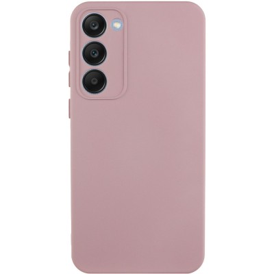Чохол Silicone Cover Lakshmi Full Camera (A) для Samsung Galaxy S23+ Рожевий / Pink Sand