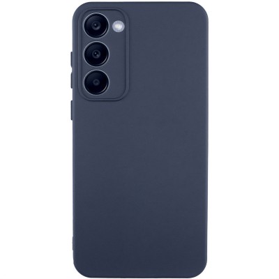 Чохол Silicone Cover Lakshmi Full Camera (A) для Samsung Galaxy S23+ Синій / Midnight Blue