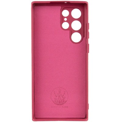 Чохол Silicone Cover Lakshmi Full Camera (A) для Samsung Galaxy S24 Ultra Бордовий / Marsala