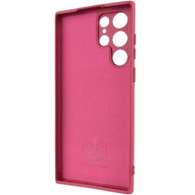 Чохол Silicone Cover Lakshmi Full Camera (A) для Samsung Galaxy S24 Ultra Бордовий / Marsala