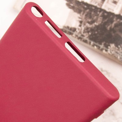 Чохол Silicone Cover Lakshmi Full Camera (A) для Samsung Galaxy S24 Ultra Бордовий / Marsala